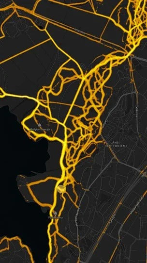 Mapas de actividades al aire libre